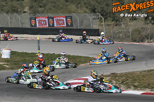 Rotax Max Senior Finale formula K aan de leiding